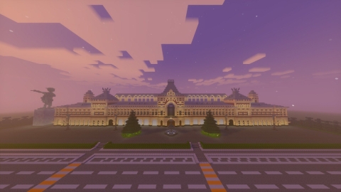 Виртуальную Нижегородскую Ярмарку создали в Minecraft