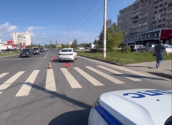 Женщину сбили на пешеходном переходе в Дзержинске