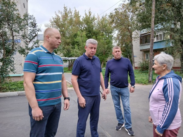 Ремонт дворов на ул. Заводской-Баумана, который был инициирован главой города после личного приема граждан, завершён &mdash; устраняются недостатки