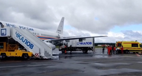 Четверых пострадавших при пожаре детей доставили в Нижний Новгород